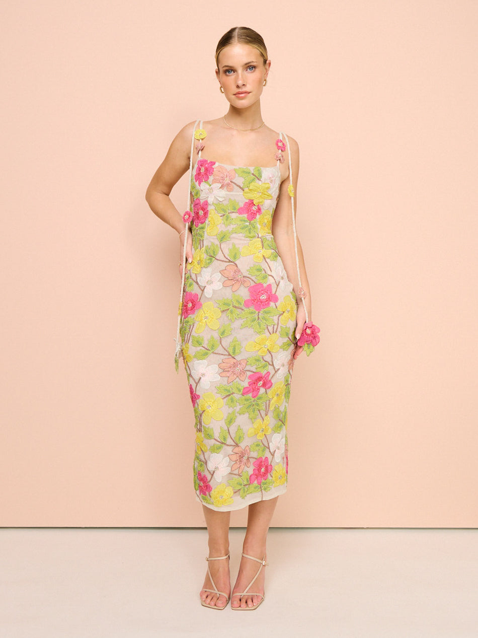 Rachel Gilbert Willow Dress in Multi – Coco & Lola