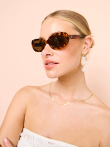 Raie Sydney Sunglasses in Tort
