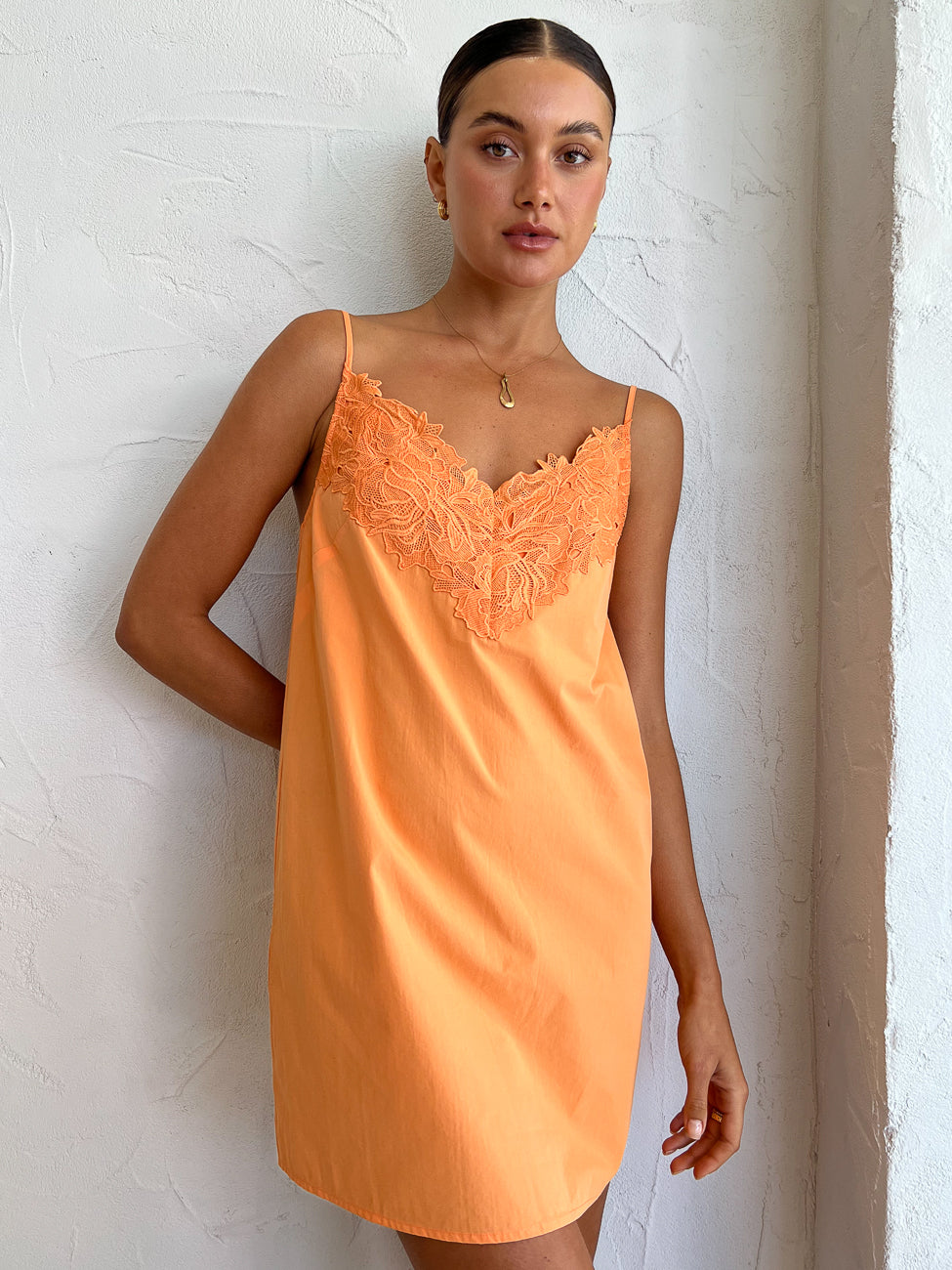 Camilla and Marc Sable Mini Dress in Persimmon – Coco & Lola