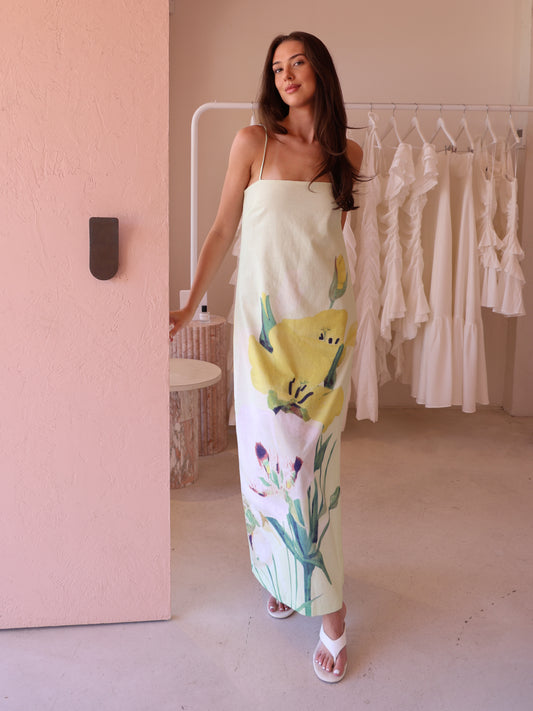 By Nicola Lyla Relaxed Maxi Dress in Zesty Floral