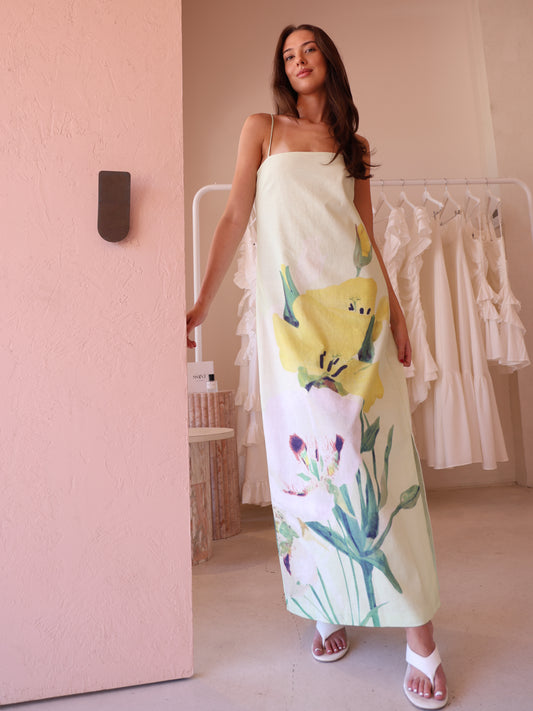 By Nicola Lyla Relaxed Maxi Dress in Zesty Floral