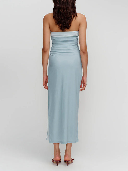 Ownley Keke Midi Dress in Glacier