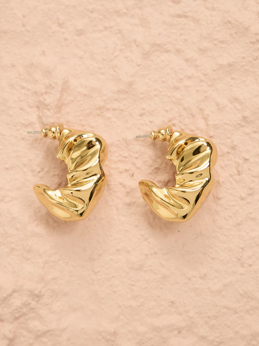 Amber Sceats Parker Earrings in Gold