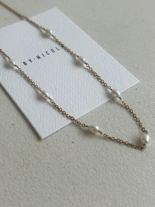By Nicola Lexi Necklace in Gold
