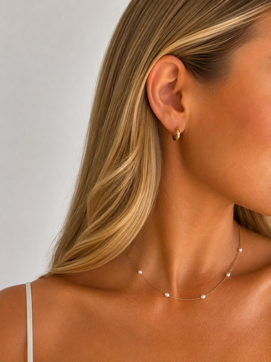 By Nicola Lexi Necklace in Gold