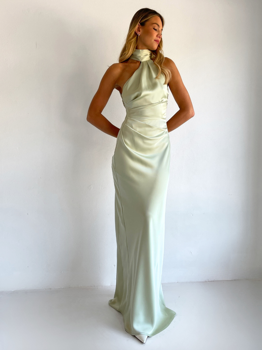 Arley Athena Maxi Dress in Light Sage