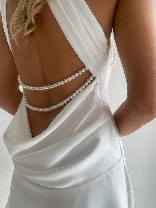 Arley Amaya Mini Dress in Ivory