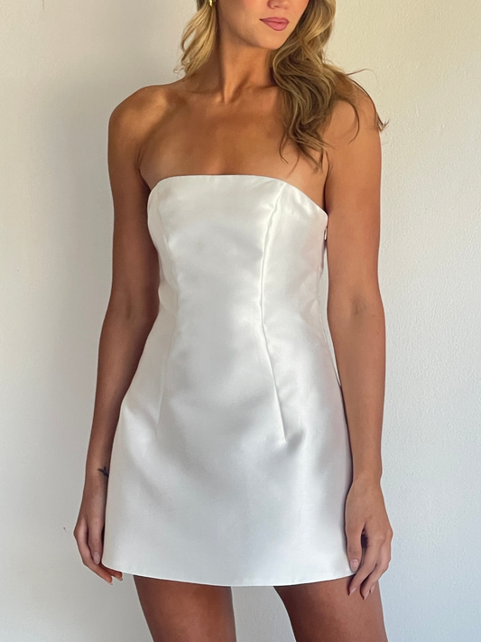 Arley Celeste Mini Dress in Ivory