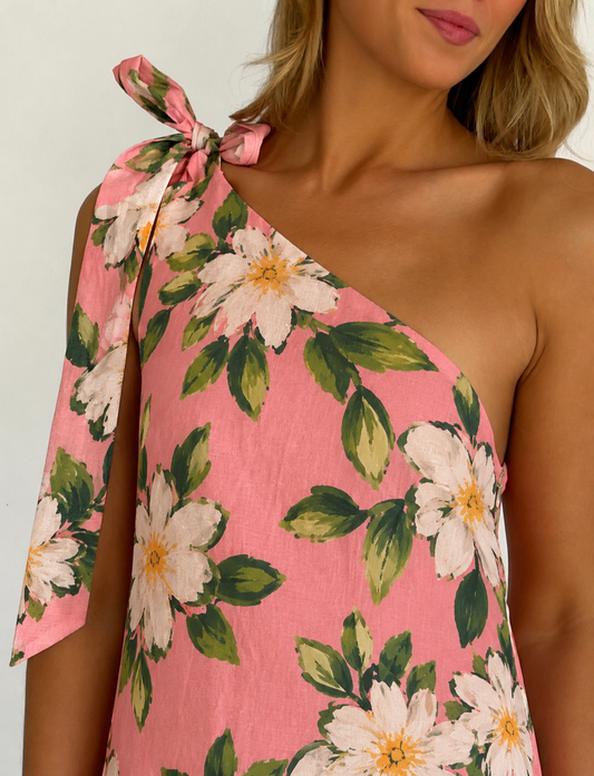 By Nicola Sorrento Maxi Dress in Daisy Coral