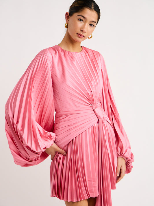 Acler Ashcroft Dress in Tulip Pink