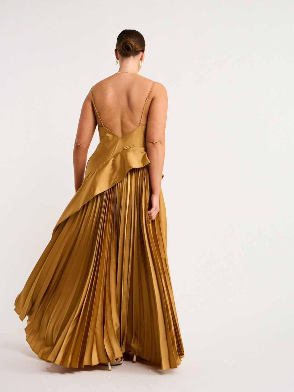 Acler Osullivan Dress in Caramel