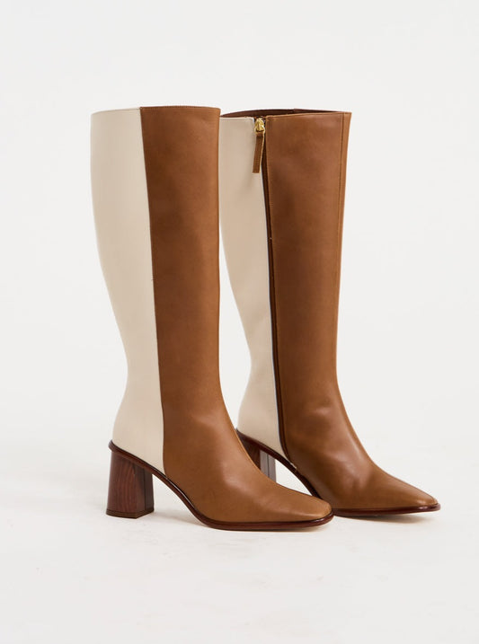 Alohas East Boots in Camel Cream