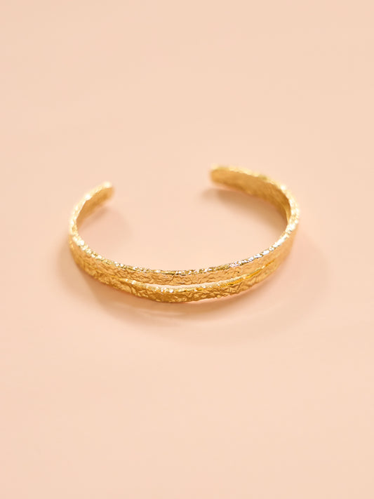 Arms of Eve Elodi Gold Cuff Bracelet in Gold