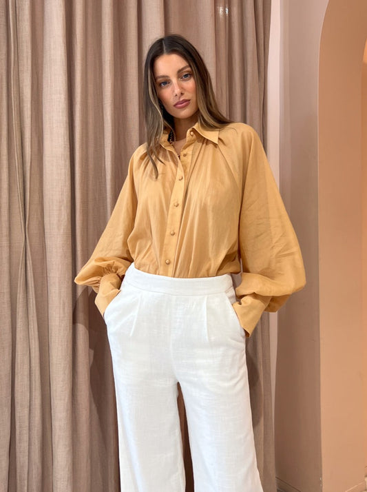 Saint Armont Suki Pant in Bone