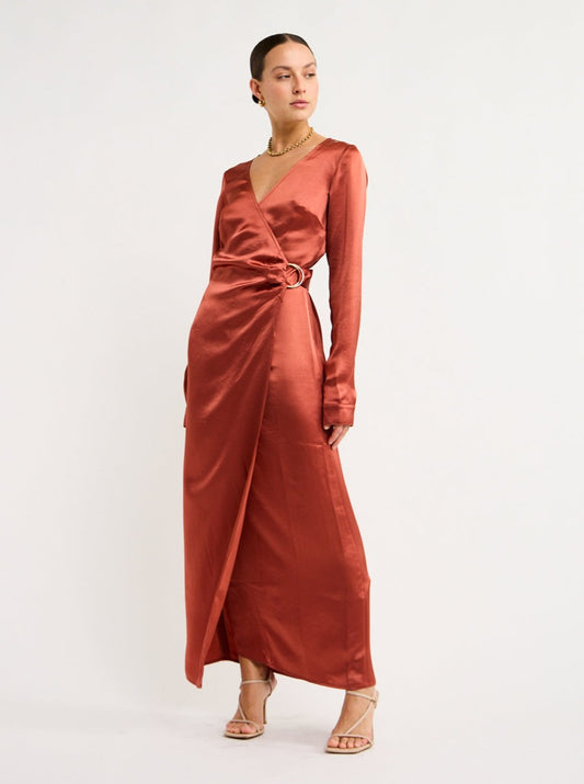 Anna Quan Harlow Dress in Bruschetta