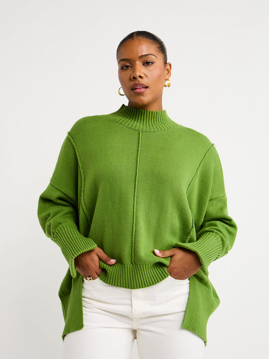 Kinney Zola Knit in Winter Pine