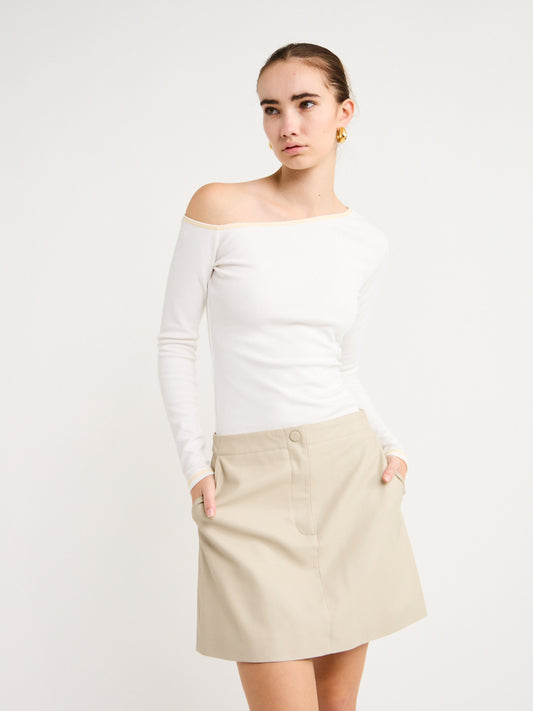 Elka Collective Bobby Skirt in Stone