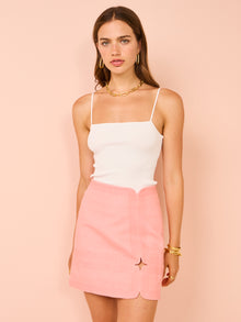 Acler Briar Mini Skirt in Quince