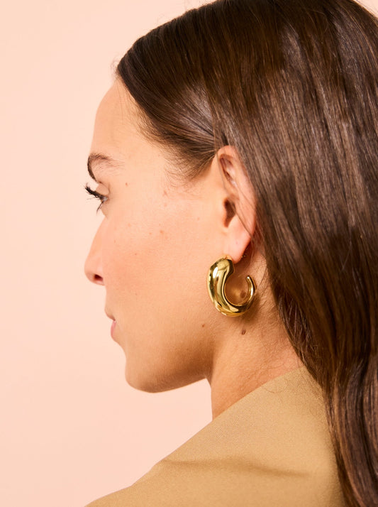 Arms of Eve Sage Gold Earrings