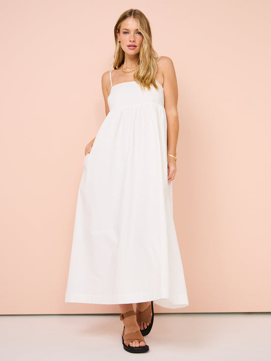 Assembly Label Seraphina Seersucker Dress in White