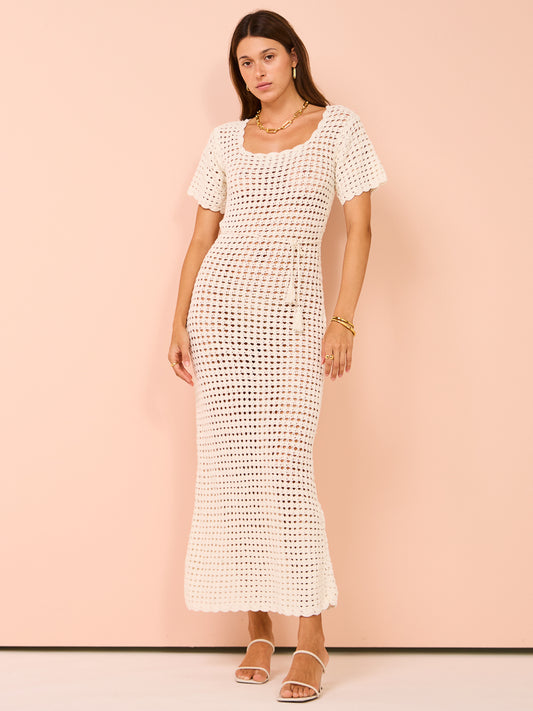 Isabelle Quinn Sofia Dress in Ivory