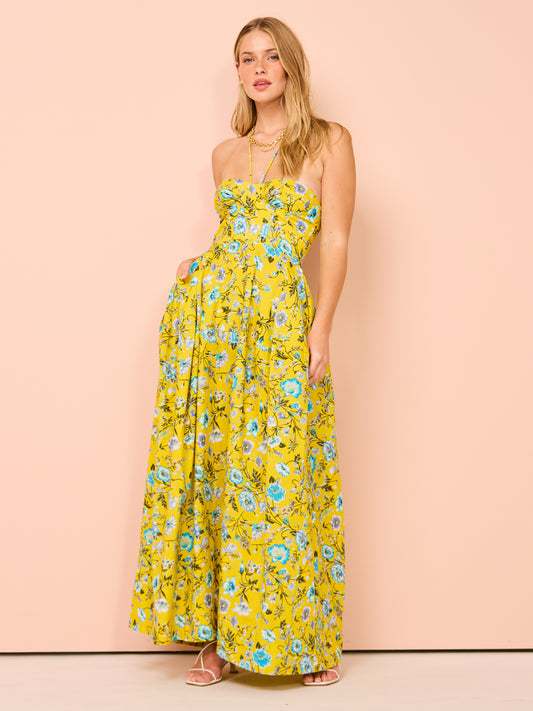 One Fell Swoop Evelyn Dress in Positano Print