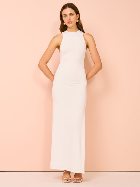 Ownley Verity Maxi Dress in White