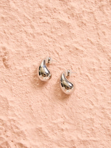 Porter Baby Blob Earrings in Silver