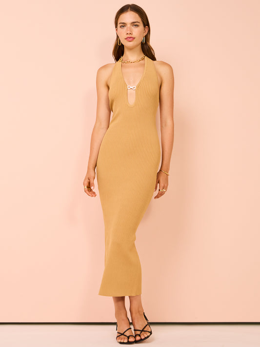 Significant Other Ellen Dress in Biscuit