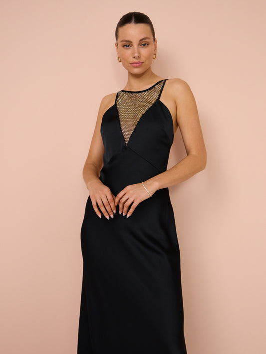 Significant Other Elodie Maxi Dress in Black