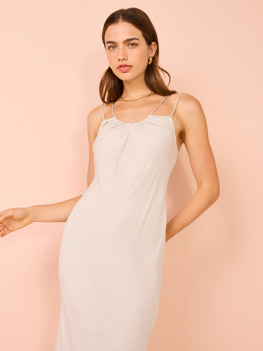 Elka Collective Maxime Dress in Champagne