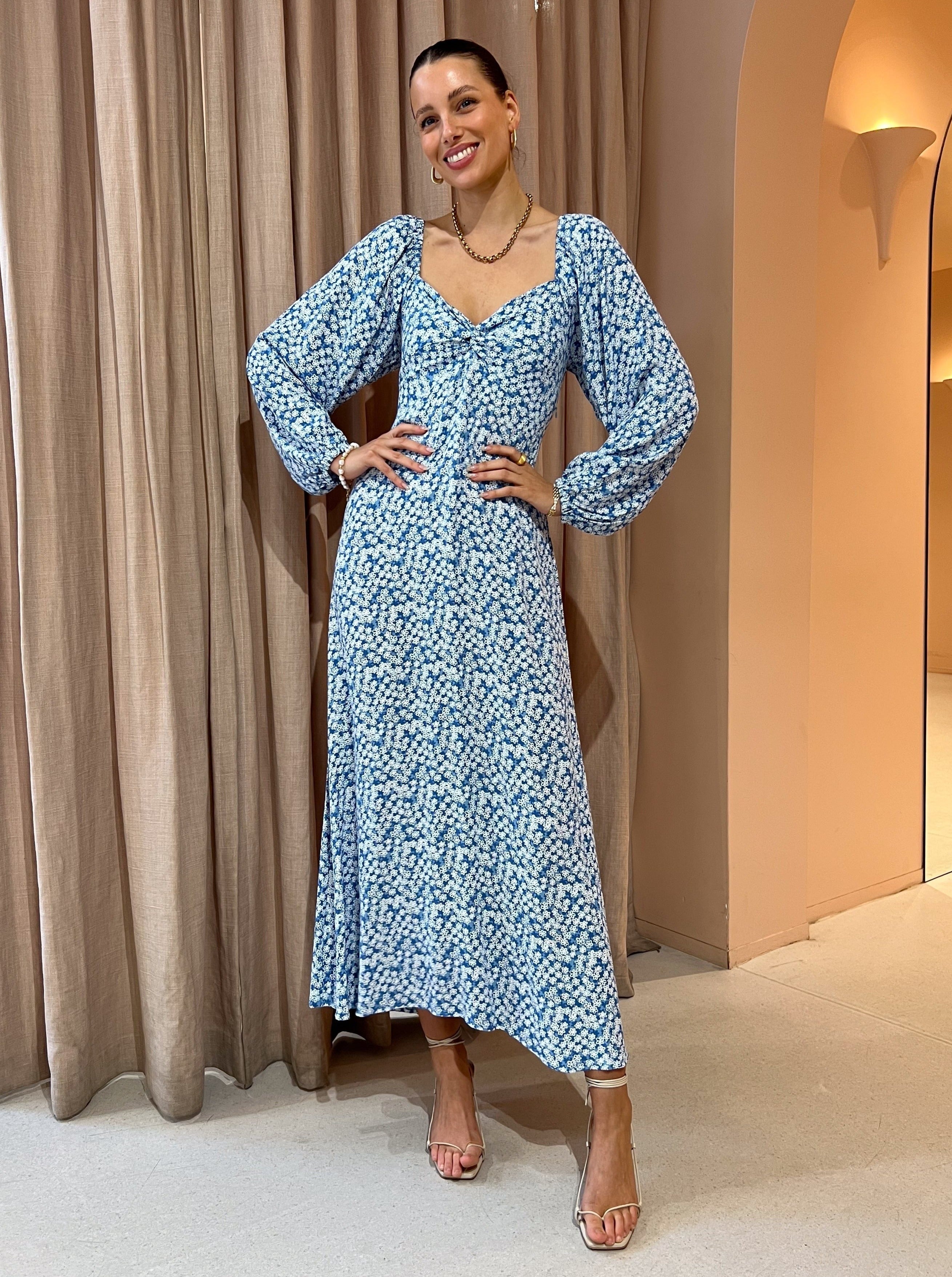 Faithfull the Brand Yuliana Midi Dress in Elka Floral – Coco & Lola