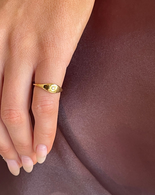 By Nicola Holly Ring in Gold