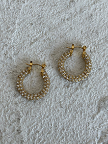 By Nicola Matilda Large Hoop in Gold