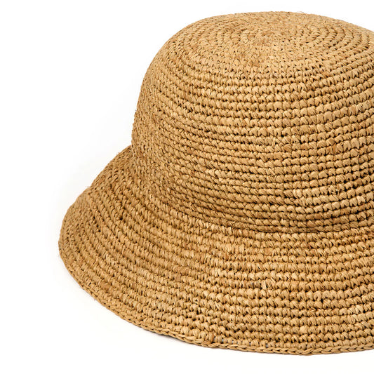 Arms of Eve Mirabel Bucket Hat in Dark Natural