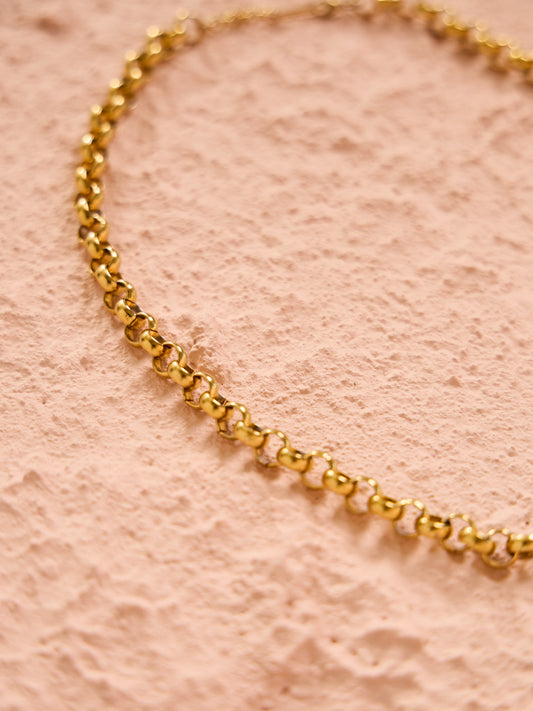 Porter Chunky Belcher Necklace in Gold