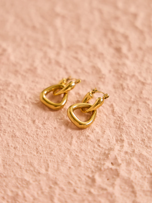Porter Pond Earrings in Gold