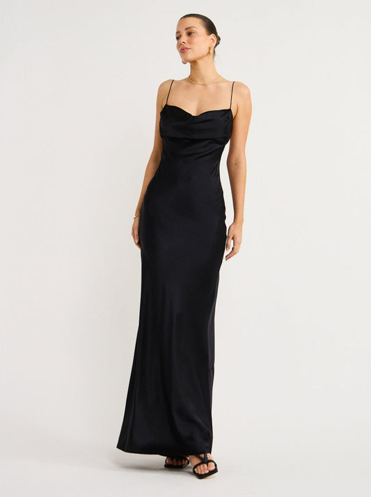 Rachel Gilbert Skye Gown in Black