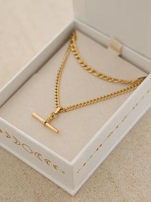 Arms of Eve Marcella Double Stack Necklace in Gold