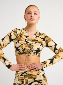 Significant Other Avah Top in Dark Painterly