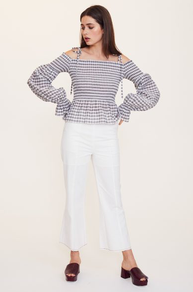 Vestire Scissorhands Top in Black and White