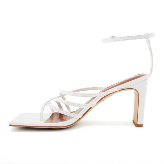 Nakedvice Ayla Heel in White