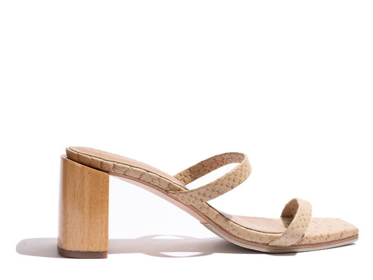 James Smith Sinenuse Strap Sandal in Crema