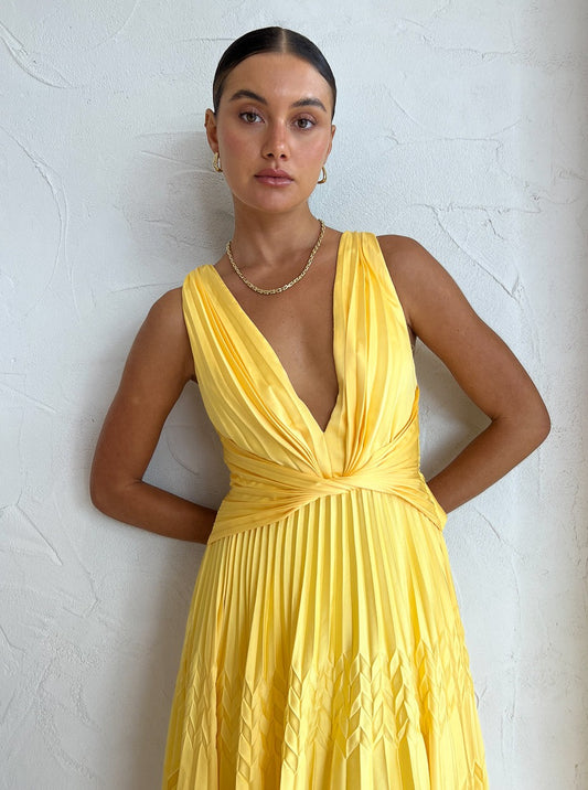 Acler Bettencourt Dress in Sunshine