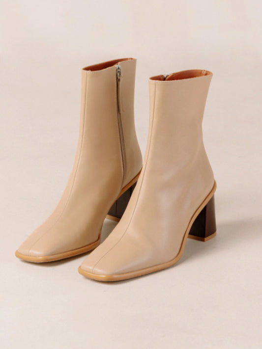 Alohas West Cape Boot in Vintage Stone Beige