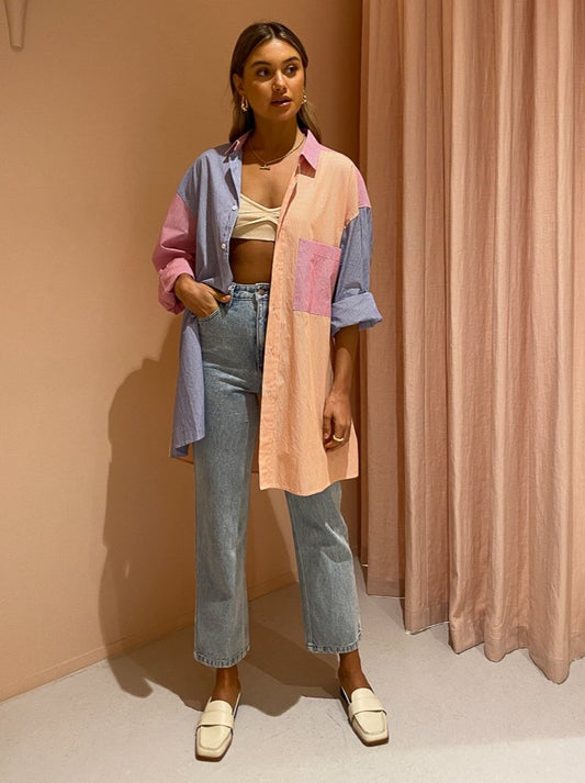 Blanca Benny Shirt in Orange