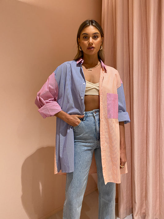 Blanca Benny Shirt in Orange