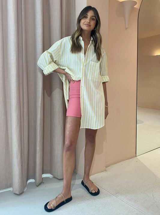 Blanca Bike Short in Rose