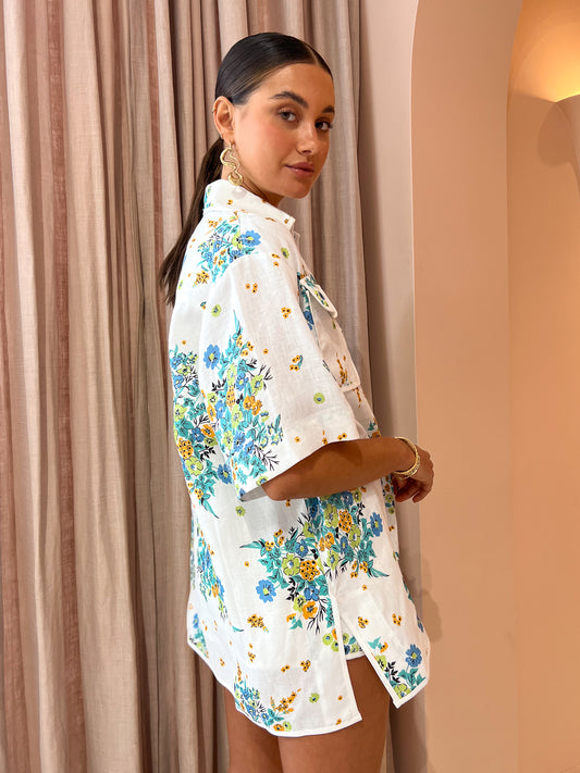 By Johnny Roma Floral Shirt in Roma Floral