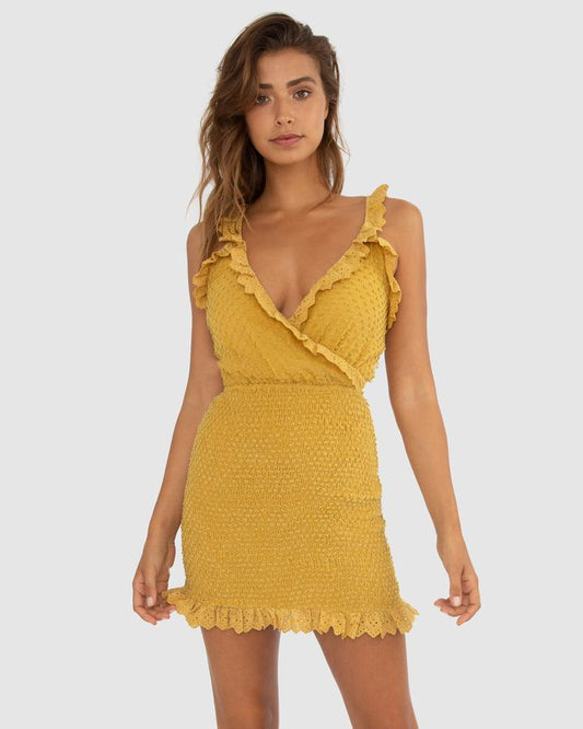 Carver Abella Dress in Lemon
